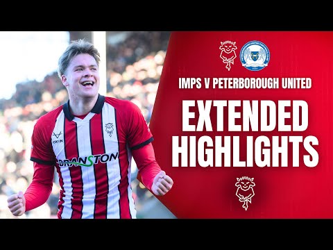 Extended highlights | Imps v Peterborough United
