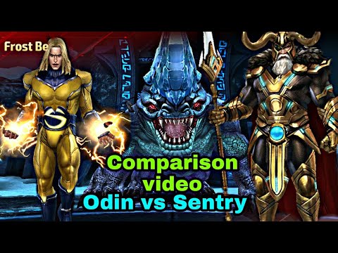 Abx Universal Super Hero| Sentry VS Odin Comparison - Marvel Future Fight