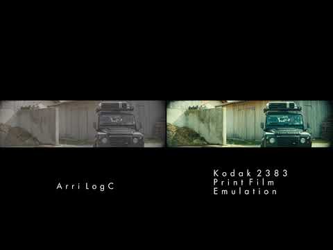 Kodak 2383 Print Film Emulation