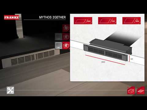 Installation of Franke Hob Integrated Hood Mythos 2gether - Banyo