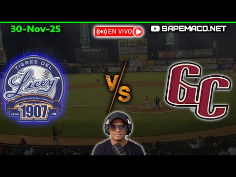 LICEY vs GIGANTES, Narrando LIDOM En Vivo (30-Nov-25)
