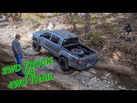 Can a 2WD TACOMA Take on a 4WD TRAIL?!