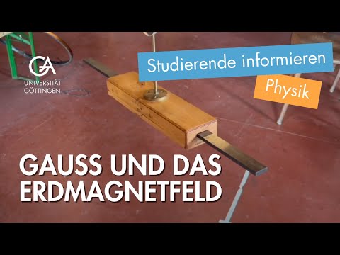 Carl Friedrich Gauß und das Erdmagnetfeld | Studierende informieren