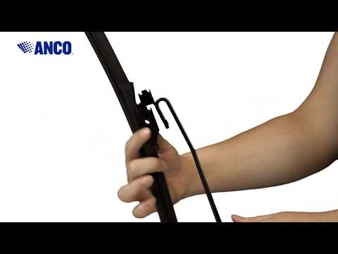 How to Install ANCO Profile Wiper Blades (9x3 J-Hook Connection)