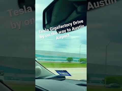 Tesla Gigafactory Drive By!