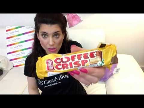 American tries Canadian Candy: Coffee Crisp Candy Review for Canada Day