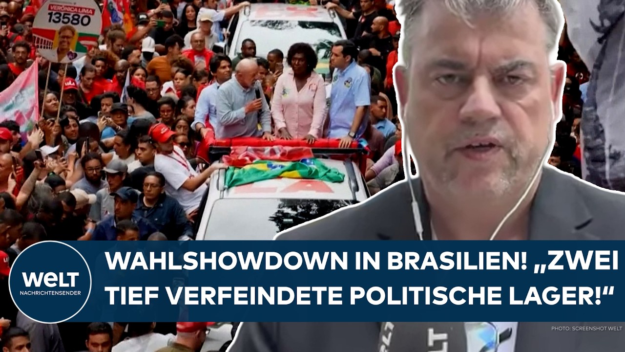 BRASILIEN: Mega-Wahlshowdown! Linke gegen Rechte! "Zwei tief verfeindete politische Lager!"