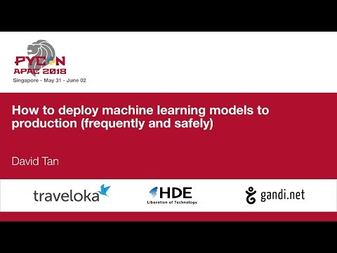 How to deploy machine learning models to production (frequently and safely) - PyCon APAC 2018