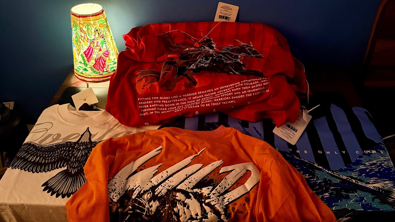 Overlays T-shirts review @OverlaysNow