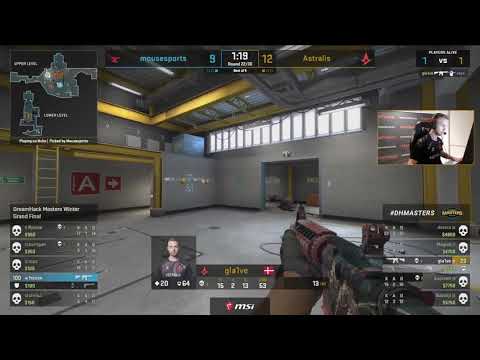 Gla1ve 1v4 Clutch Against mousesports !