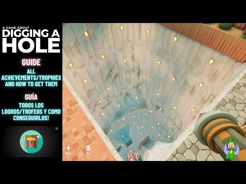 A Game About Digging A Hole | Speedrun + Todos Los Logros (All Achievements)