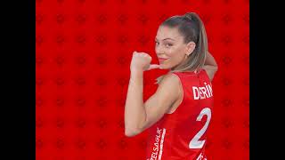 ⭐ Takımımızın smaçörü Derin Ezgi Taşdemir!