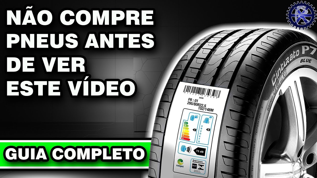 COMO ESCOLHER O MELHOR PNEU para o seu carro | GUIA COMPLETO (PARE DE COMPRAR PNEU CARO E RUIM)
