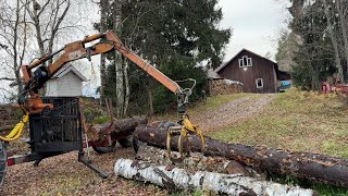 Huggarvagn med radiostyrd vinsch timber trailer for sale - Image 4 | Autoline KE Huggarvagn med radiostyrd vinsch timber trailer | Image 4 - Autoline