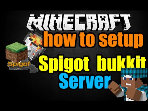 How to Setup a 1.8 Minecraft Bukkit~Spigot Server // Minecraft
