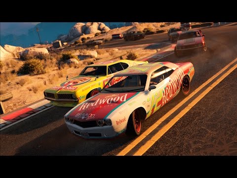 Grand Theft Auto V - Stock Car Race 1