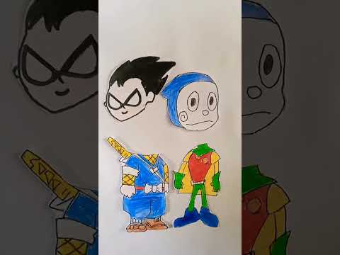 Ninja Hattori Robin funny clip #littlesingham #motupatlu #spiderman #tuphankatwal