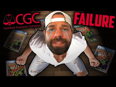 When Grading Comics Goes WRONG | Biggest FAILS from CGC Grading Submissions | Hulk #181 Low Grades