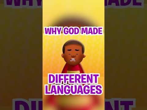 The Surprising Biblical Reason for Different Languages #christian #shorts #interesting