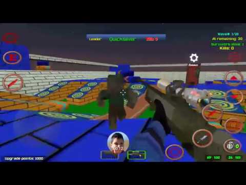 Combat Pixel SWAT & Zombies Multiplayer Video