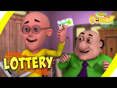 Motu Patlu- EP12A | Lottery | Funny Videos For Kids | Wow Kidz Comedy