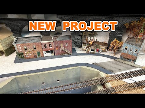 We are starting a major project on our model railroad layout!