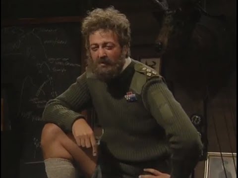Stephen fry plays Brigadier Blaster Sump | The Thin Blue Line
