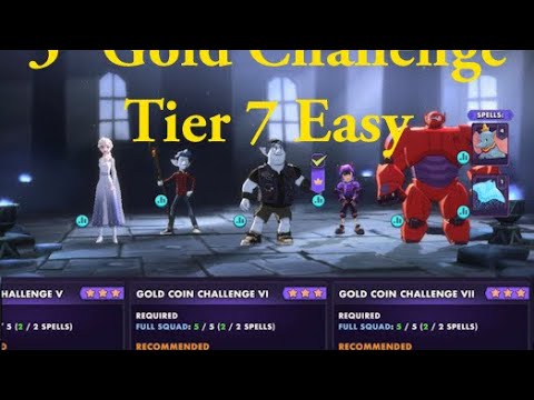 DSA 3 star gold challenge tier 7