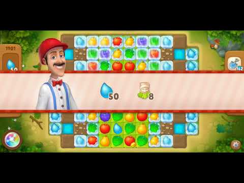 Gardenscapes Level 1901 Walkthrough "No Boosters Used"