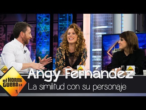 La similitud entre Angy y el personaje que interpreta en 'Amar es para siempre' - El Hormiguero 3.0