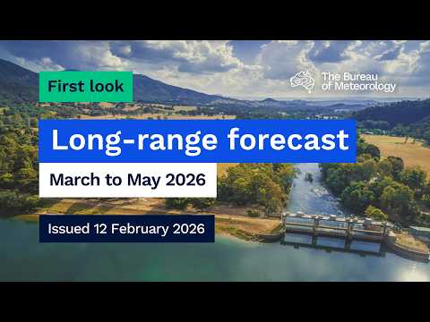 Climate and water long-range forecast, issued 12 February 2026
