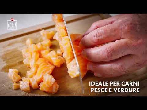 Coltello Santoku alveolato – i coltelli indispensabili