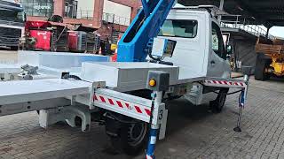 Mercedes-Benz Sprinter 314 CDI Multitel MT 162 German Car 2 Pieces! bilmontert lift | Bilde 4 - Machineryline
