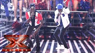 Reggie &#39;N&#39; Bollie take on One Direction and OMI | Live Week 2 | The X Factor 2015
