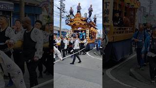 【藤枝大祭り】屋台巡行　下伝馬区　2025
