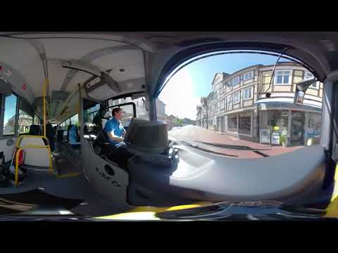 Irro Reisen: Busfahrt durch die Lange Straße in Lüchow