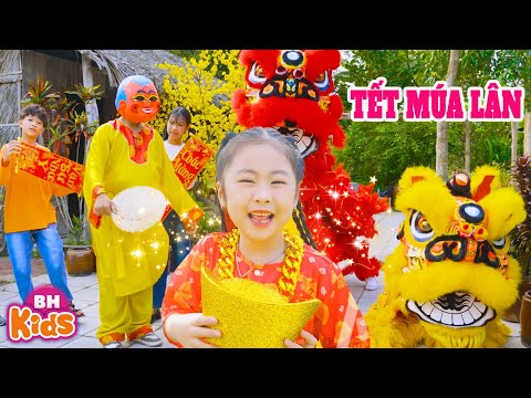 Ngày Tết Quê Em, Bánh Chưng Bánh Tét - Nhạc Tết Thiếu Nhi Múa Lân Ông Địa Sôi Động Hay Nhất 2025