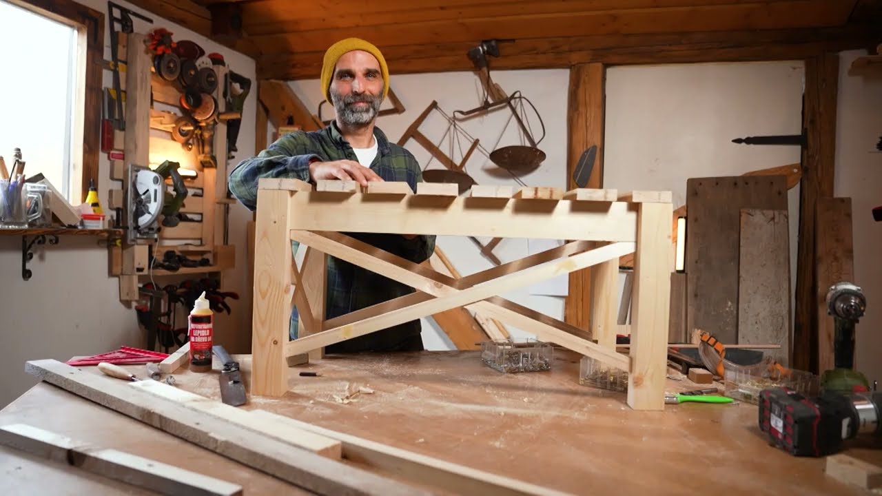 Rubrika Urob si sám z relácie Na chalupe - Jar 2025 č.11 Lavička