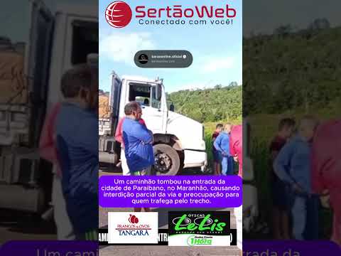 🚨 ACIDENTE EM PARAIBANO (MA) 🚨