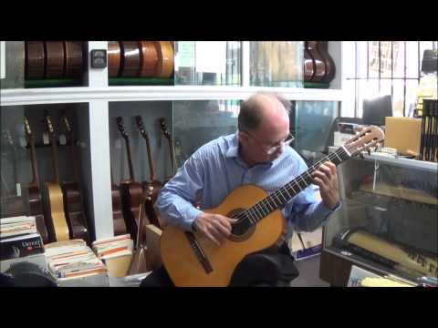 Vintage Juan Estruch 1957 Solid Top Classical Flamenco  Guitar. Finish  *needs sanding back. image 20