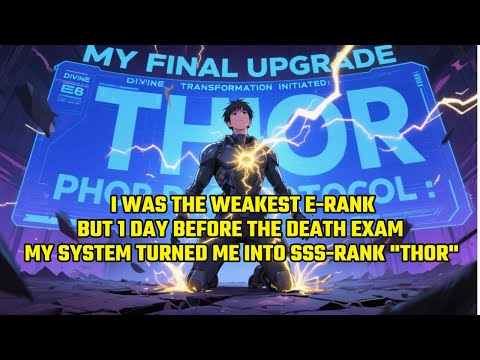 I Was the Weakest E-Rank, But 1 Day Before the Death Exam, My System Turned Me into SSS-RANK Thor