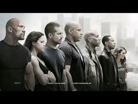 Fast Furious 7, 2015 Movie in English Vin Diesel, Paul Walker, Dwayne Johnson  (1080p)