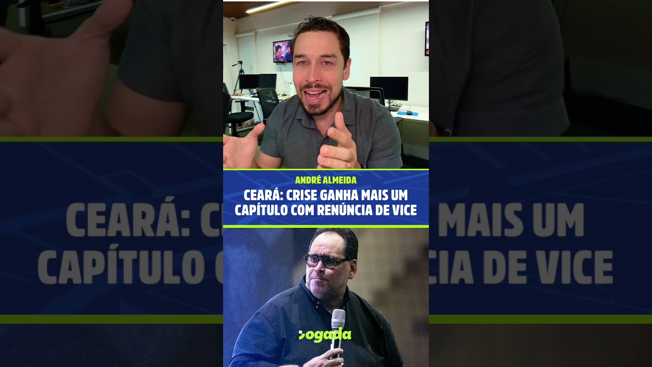Imagem da notícia Renúncia de vice-presidente escancara crise nos bastidores do Ceará