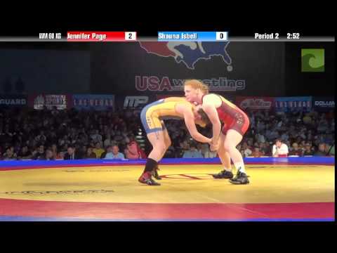 60 KG SF - Jennifer Page (TMWC) vs. Shauna Isbell (TMWC)