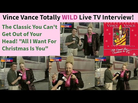 Vince Vance & the Valiants Totally WILD Live TV Interview at Decatur Celebration!