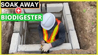 How To Construct a Biodigester and Connect To a Soak Away Pit