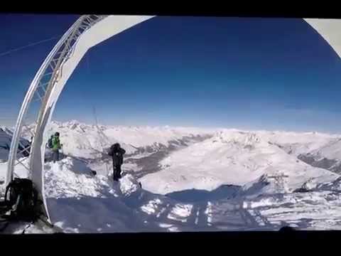 Aymar Navarro and Lucas Swieykowski Parallel Freeride EngandinSnow 2015