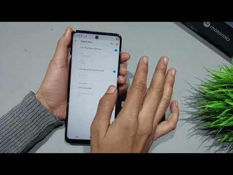 Motorola edge 20,20pro,20fusion auto date and time settings | date aur time kaise set karen