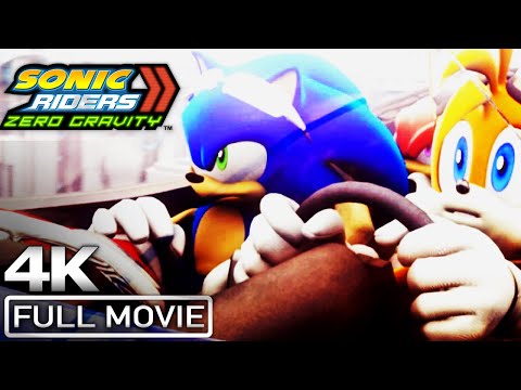 SONIC RIDERS ZERO GRAVITY All Cutscenes (Full Game Movie) 4K 60FPS