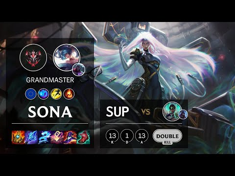 Sona Support vs Karma - EUW Grandmaster Patch 11.15